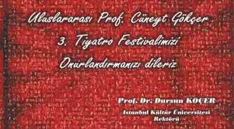 Uluslararası Cüneyt Gökçer 3. Tiyatro Festivali Gerçekleşiyor