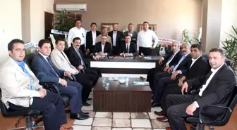 AK Parti Çorum İl Başkanı Ceylan'a Sungurlu Teşkilatı'ndan Kutlama Ziyareti