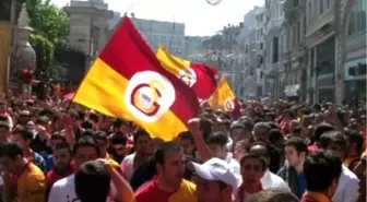 Afyonkarahisar'da Galatasaray Taraftarlarından Protesto