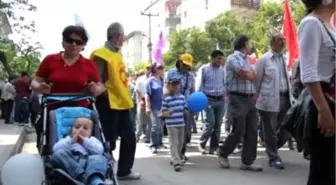 Denizli'de 1 Mayıs Emek ve Dayanışma Günü Kutlaması