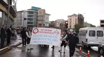 Nevşehir'de Uluslararası Halkoyunları Festivali Başladı