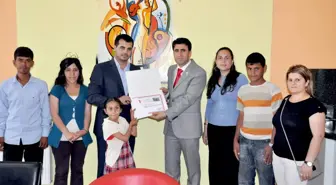 Kaymakam Aygöl, Başarılı Yöneticileri Belgeyle Ödüllendirdi