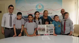 Zihinsel Engelli Öğrenciler Ustamehmetoğlu'yla Röportaj Yaptı