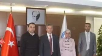 Mehmet Tahmazoğlu'na Makamında Ziyaret