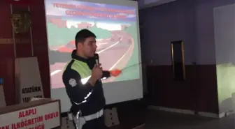 Çatak İlköğretim Okulu Öğrencilerine Trafik Eğitimi