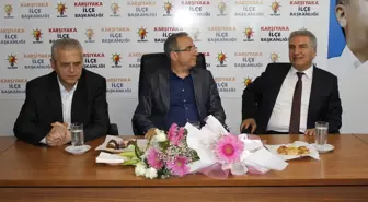 Karşıyaka Belediye Başkanı Durak'tan AK Parti İlçe Başkanını Ziyaret