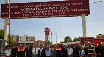 Şehit İtfaiyecinin Adı Görev Yerine Verildi