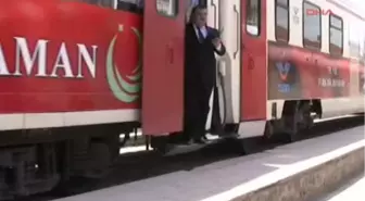 'Türkçe Treni' Kırıkkale'de Törenle Karşılandı Bu Sabah Saatlerinde Ankara Garı'ndan Yola Çıkan ve...