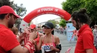 Bozcaada'da 7'den 77'ye Herkes Koştu