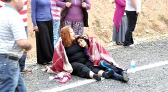 Kaygan Yol Kazası: 1 Ölü, 4 Yaralı