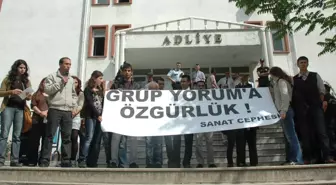 Grup Yorum Üyesi Seçkin Aydoğan Tekirdağ Adliyesi'nde İfade Verdi