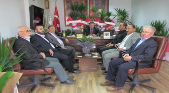 Hayatcan Yönetiminden AK Parti İl Başkanı Salman'a Ziyaret