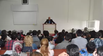 Prof. Dr. Faruk Şen'den Omü'de Ders