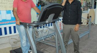 Siverek'te Koşu Bandına Büyük İlgi