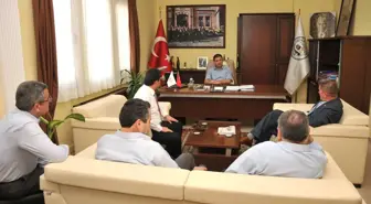 Başkan Tokat Oda Başkanlarını Ağırladı