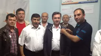 DP'den İstifa Edip, AK Parti'ye Geçti