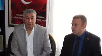 Kapadokya Gazeteciler Cemiyeti2nden MHP'ye Ziyaret