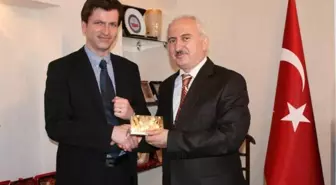 Kardeş Şehir Melle'den Niğde Valisine Ziyaret