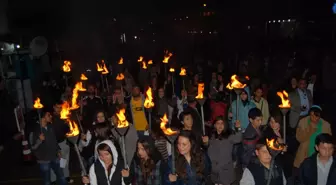 Karacasu'da 19 Mayıs Gecesi Coşkuyla Kutlandı