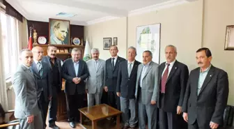 Bartın DSP İl, İlçe ve 21. Dönem Milletvekilinden Belediye Başkanı Gülşen'e Taziye Ziyareti