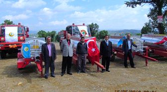 Gediz Orman İşletme Müdürlüğü 6 Köye Su Tankeri Dağıttı