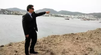 Gümbet Koyu'nda Tekne Yoğunluğuna Tepki