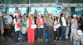 Hava-İş Sendikası'ndan Protesto Yürüyüşü