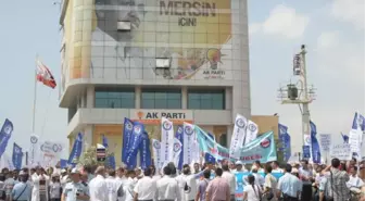 Mersin'de Memurlar AK Parti'ye Yürümek İstedi, Polis İzin Vermedi: 10 Yaralı (2)