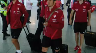 A Milli Futbol Takımı, Portekiz Maçı İçin Lizbon'a Geldi