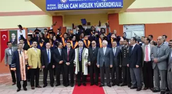 Köse'de İlk Mezuniyet Coşkusu