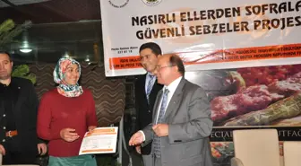 Iğdır'da 'Nasırlı Ellerden Sofralara Güvenli Sebzeler' Projesi