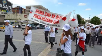 Sigarasız Bir Dünya İçin Yürüdüler