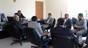 CHP'den Kaymakam Kaya'ya Ziyaret