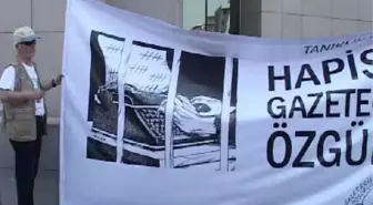 Adliye Önünde 'Hapisteki Gazetecilere Özgürlük' Eylemi