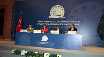 Türkiye-Ab Siyasi Diyalog Toplantısı Ortak Basın Toplantısı