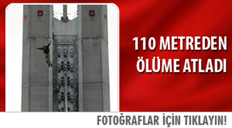 110 Metreden Ölüme Atladı
