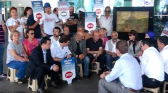 Has Parti'den, THY'de İşten Çıkarılanlara Destek Ziyareti