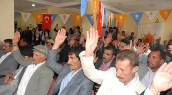 Ejder Yağızer AK Parti Başkale İlçe Başkanı Seçildi