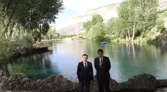 Yıldızeli Kaymakamından Gürün Kaymakamına Ziyaret