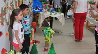 Okul Öncesi Öğrencilerinden Yıl Sonu Sergisi
