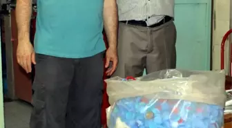 Çan 23 Eylül İlköğretim Okulu'ndan Tekerlekli Sandalye İçin Mavi Kapak