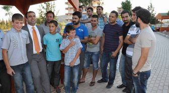 Karaköprü Modern Spor Tesisine Kavuşuyor