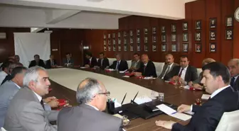 İlçe Özel İdare Müdürleri ile Bir Araya Geldi