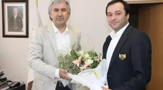 Somaspor'dan Akhisarspor'a Tebrik Ziyareti