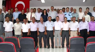 Yavuzeli İlçe İdari Şube Başkanları Toplantısı Yapıldı
