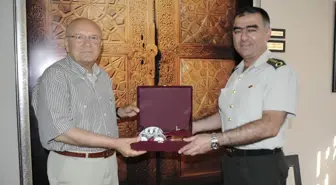 Askerlik Şubesi Başkanı Beşer'den Başkan Uğurlu'ya Veda Ziyareti