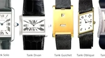 Cartier Tank'dan Yepyeni Bir Model; Tank Anglaise