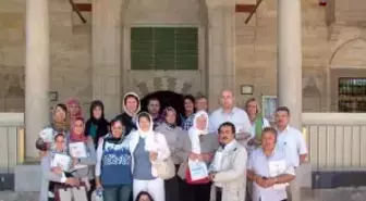 Kurşunlu Camii'ni Alman Turistler Ziyaret Etti