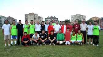 Protokol, Yurt Öğrencileri ile Maç Yaptı