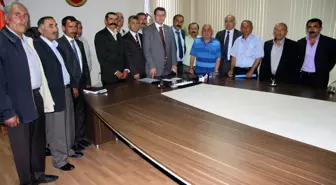 İl Özel İdaresi Genel Sekreteri Salih Ayhan, Muhtarların Sorunlarını Dinledi